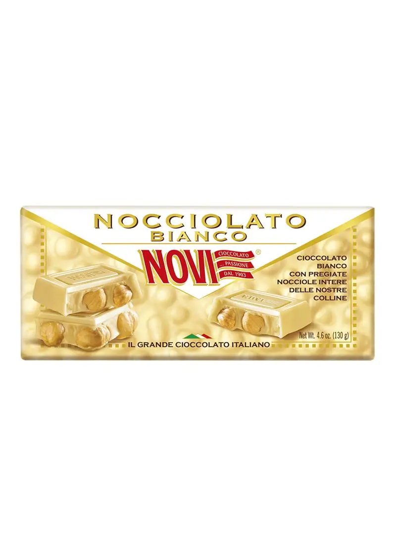 Novi Bianco Nocciolato 130g Novi Bianco Nocciolato 130g