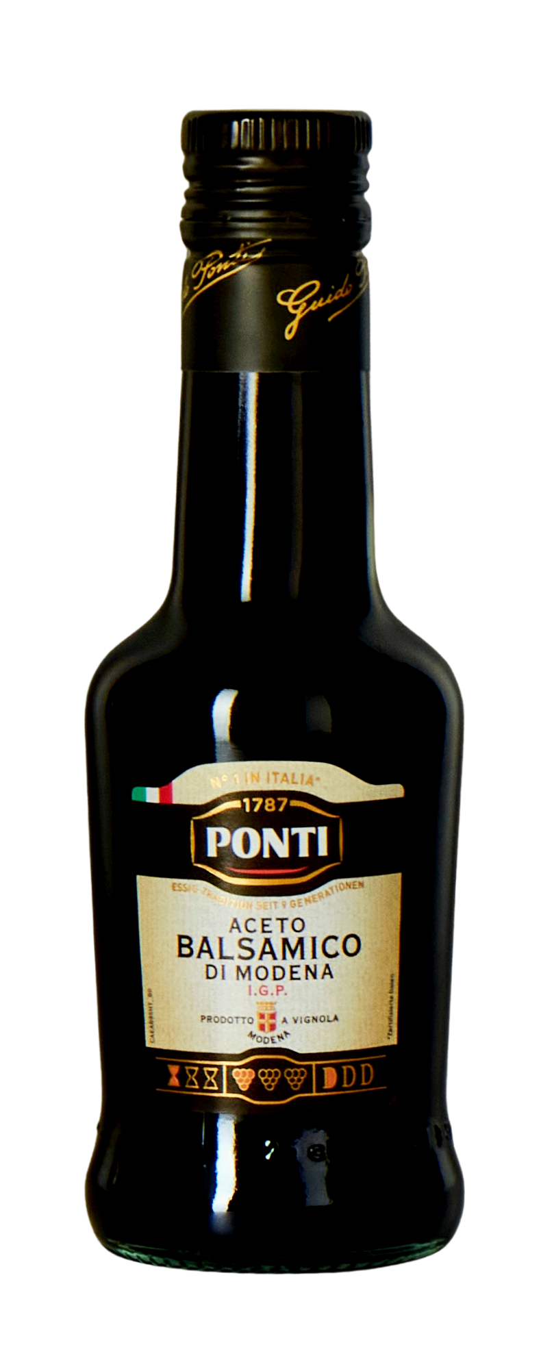 (14,36 €/l) Ponti Aceto Balsamico di Modena IGP Etichetta Bianca 250 ml