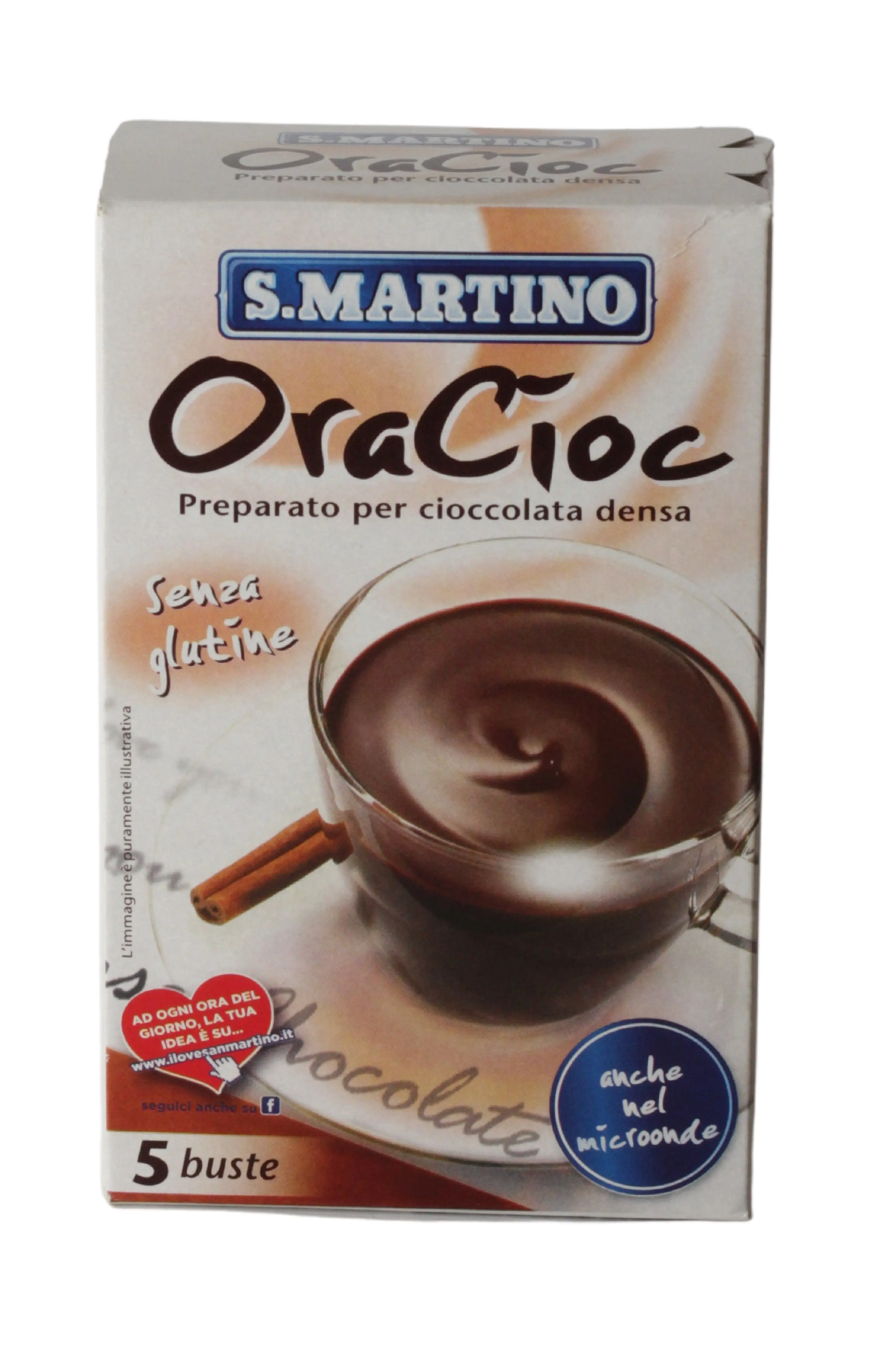 OraCioc Preparato per cioccolata densa 125 g OraCioc Preparato per cioccolata densa 125 g