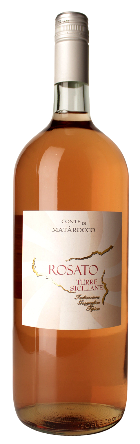 (4,66 €/l) Paolini Conte di Matàrocco Rosato Terre Siciliane Magnum 1,5 l