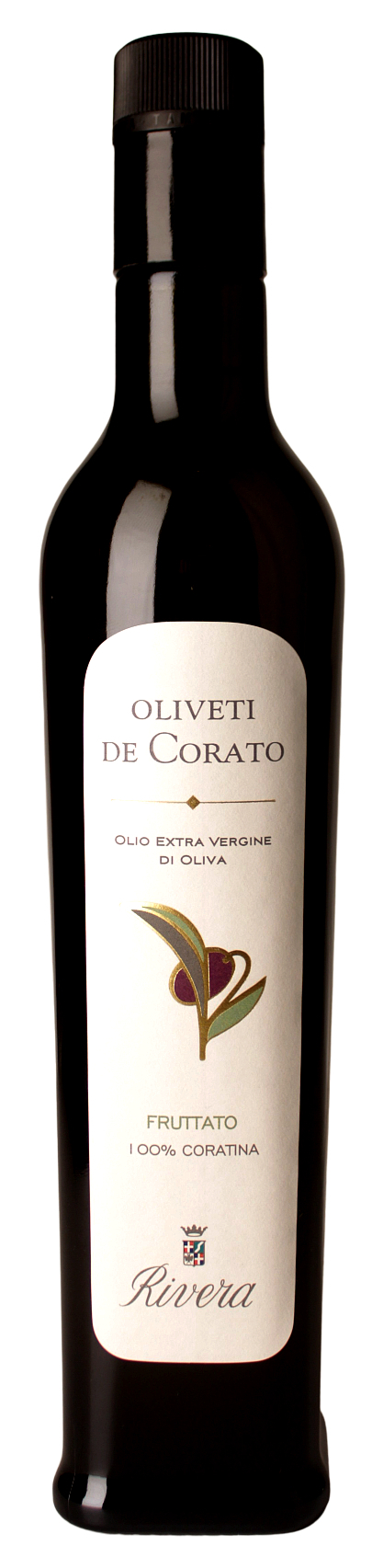 Rivera, Olio Extra Vergine di Oliva Oliveti de Corato 500 ml, Olivenöl, 0,5 l