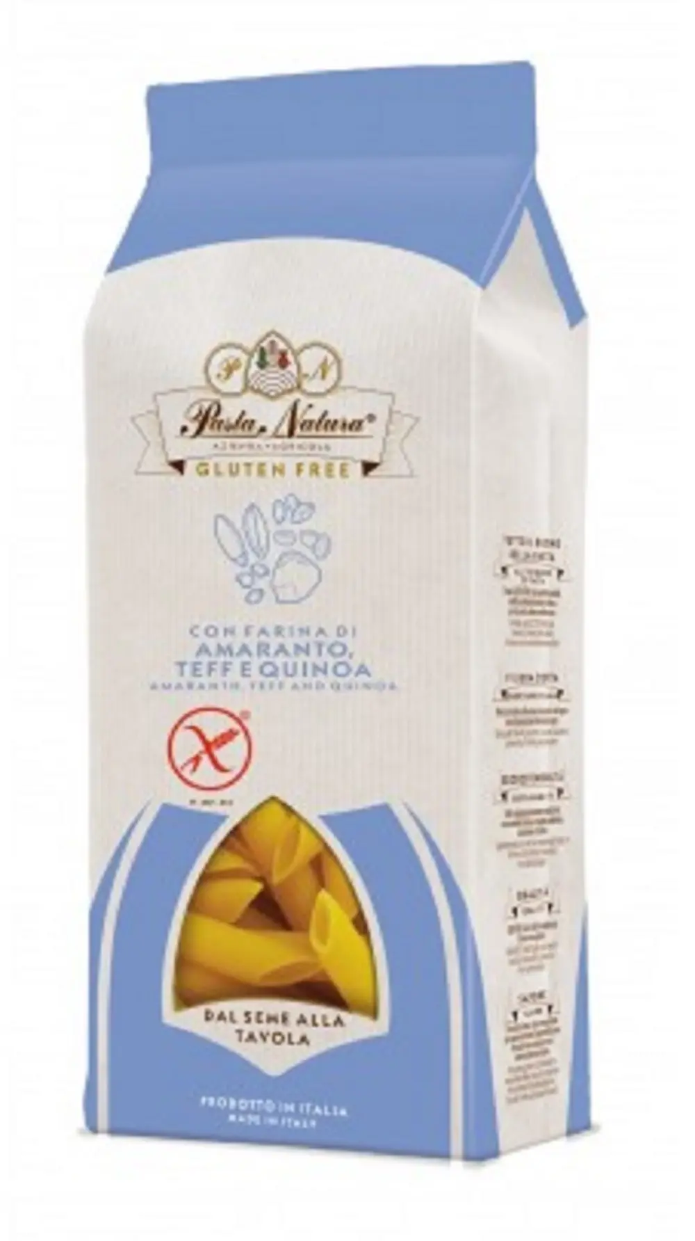 Pasta Amaranto Teff e Quinoa senza glutine Pasta Amaranto Teff e Quinoa senza glutine