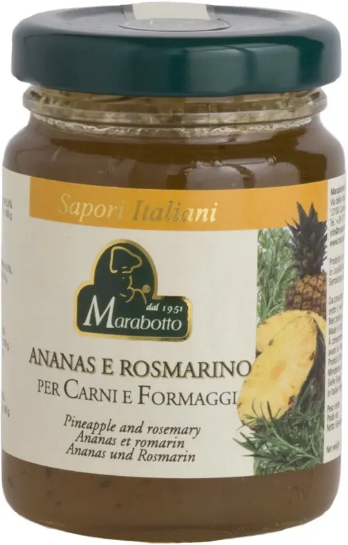 Confettura Ananas e Rosmarino 110 g Confettura Ananas e Rosmarino 110 g