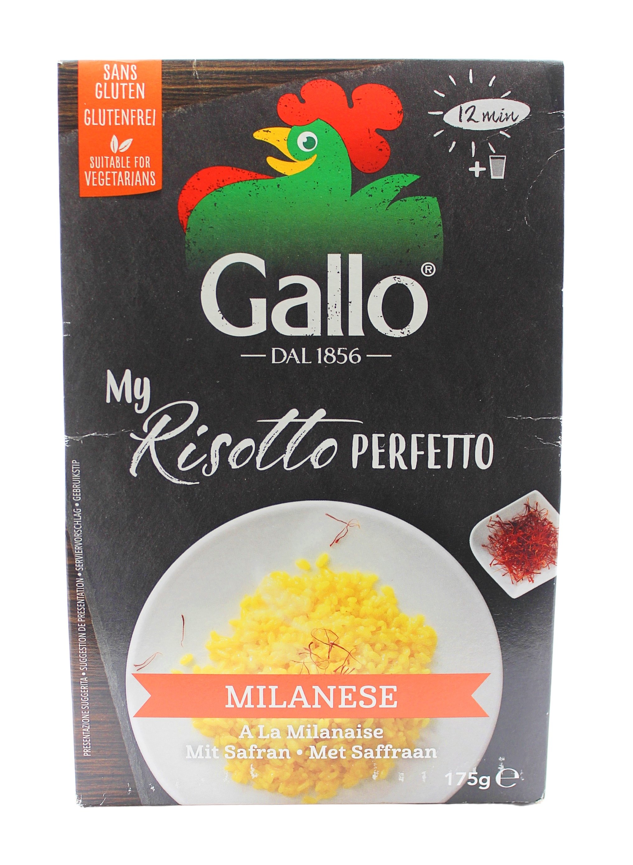 (11,37 €/kg) Gallo My Risotto Perfetto Milanese 175 g