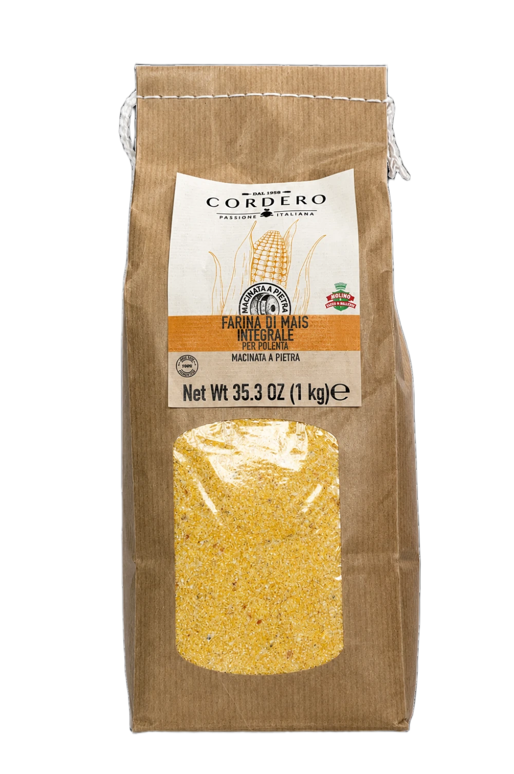 Farina di Mais Integrale per Polenta