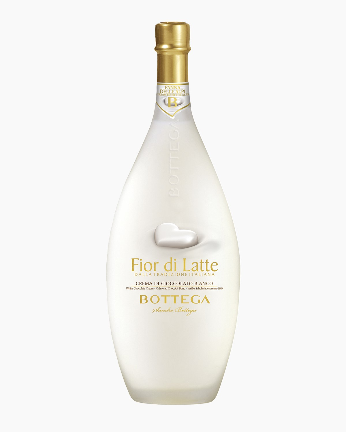 Distilleria Bottega, Fior di Latte - Cioccolato Bianco, Liköre, 0,5 l