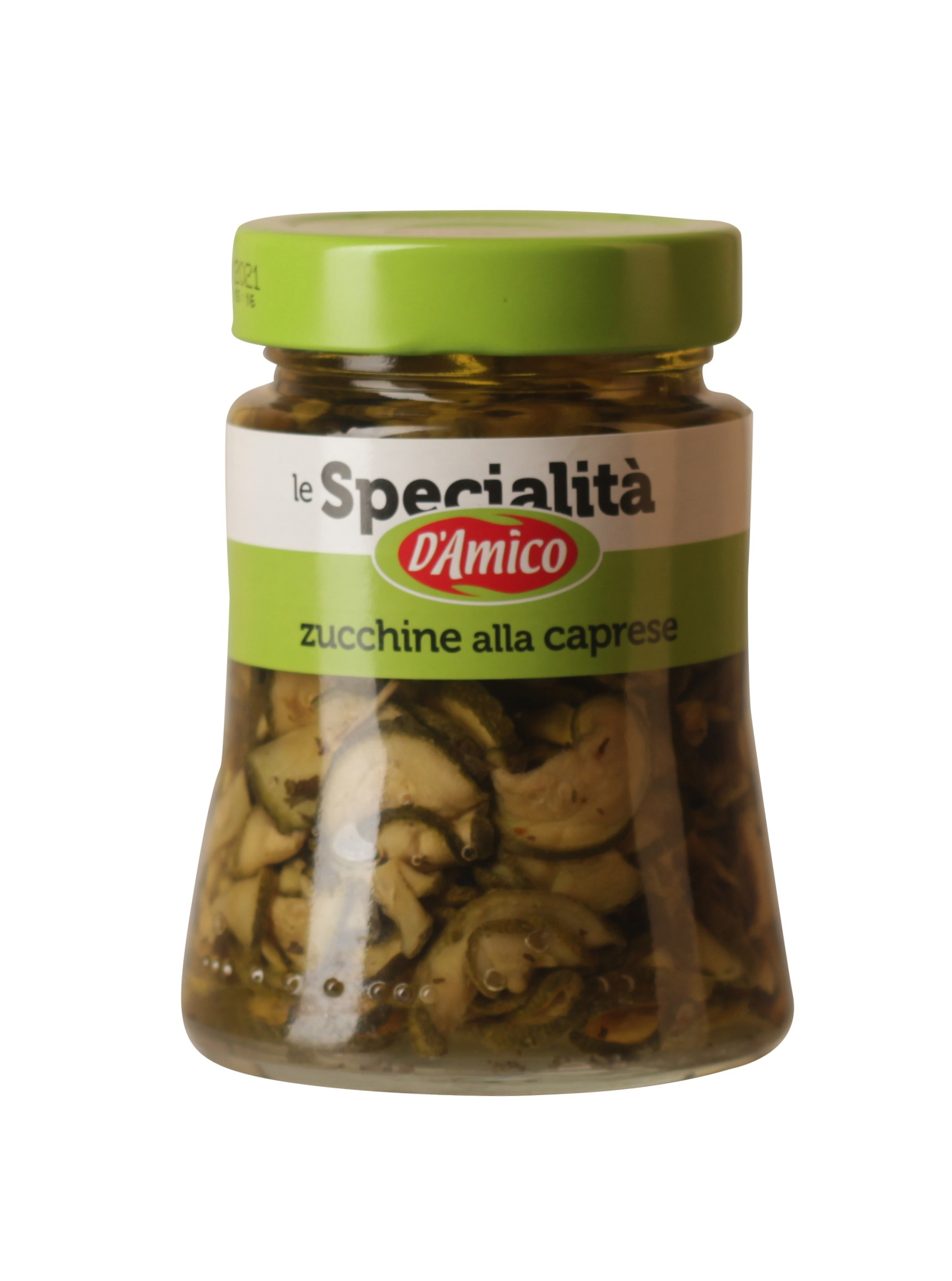 D`Amico, Zucchine alla Caprese, Antipasti, 0,16 kg