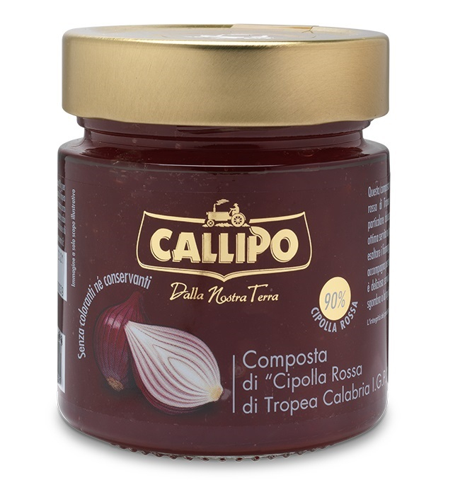 Callipo, Composta di Cipolla Rossa di Tropea 280 g, Antipasti, 0,28 kg