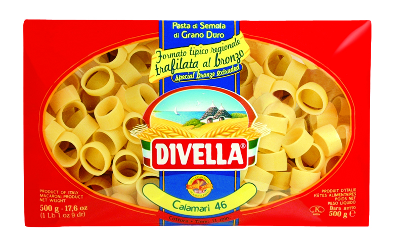 Divella, Calamari N°46, Pasta, 0,5 kg