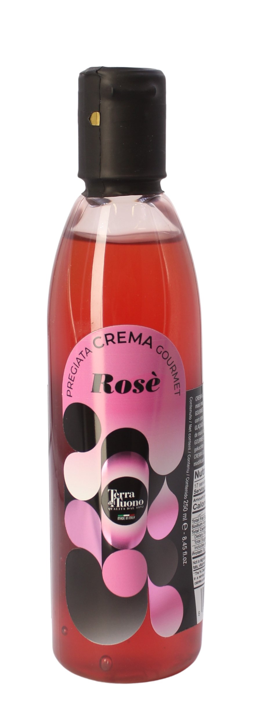 Terra del Tuono, Crema di Condimento Balsamico Rosé 250 ml , Balsamico & Essig, 0,25 l