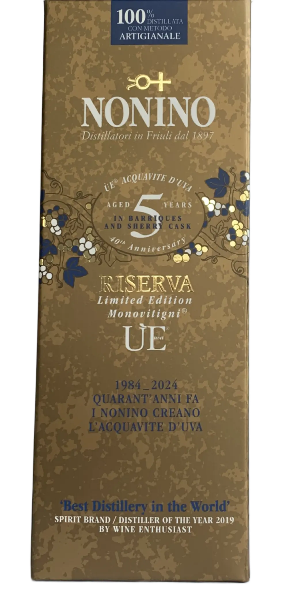 Acquavite d´Uva UE Riserva 5 Jahre