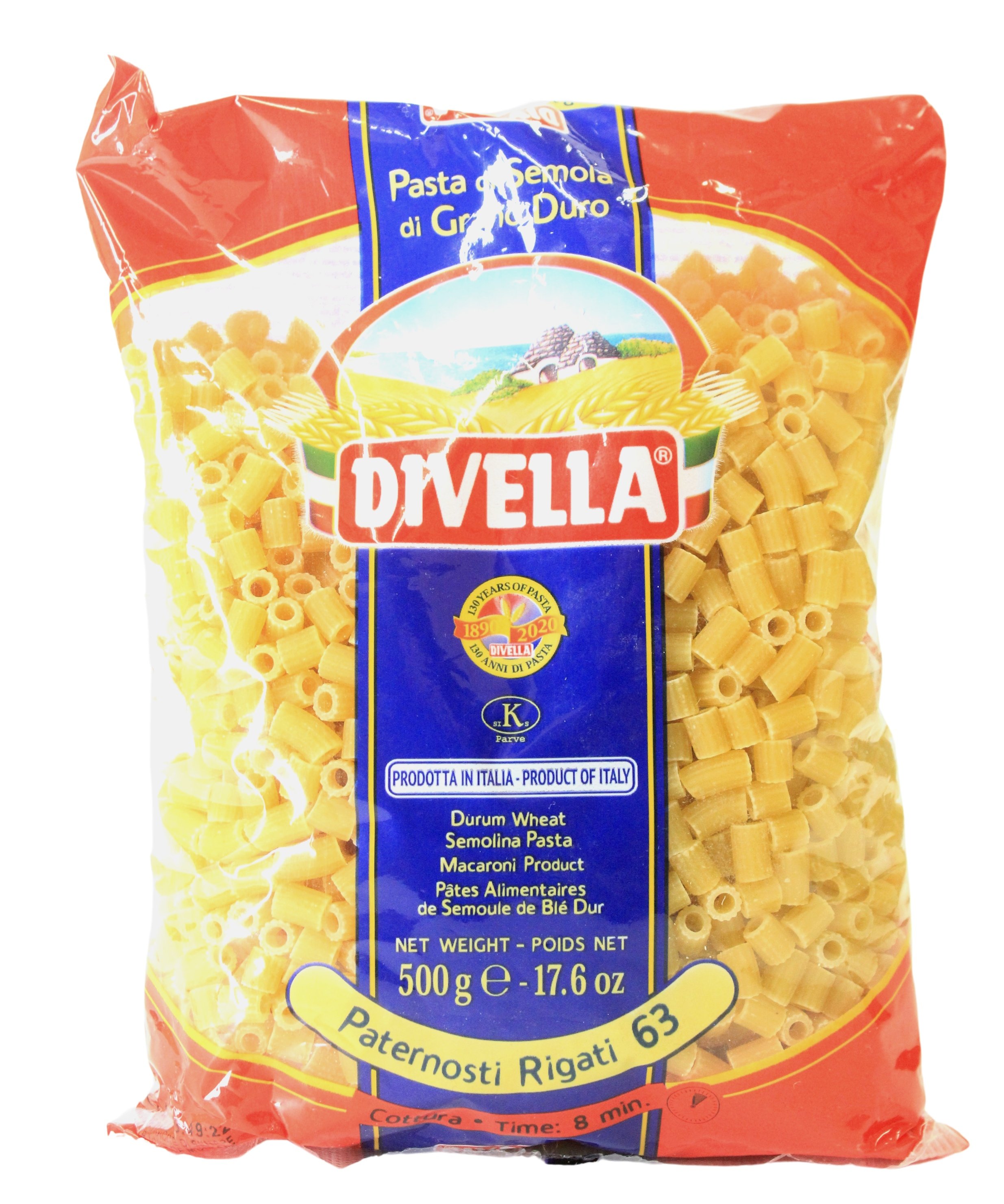 (2,58 €/kg) Divella Paternosti Rigati N°63 500 g