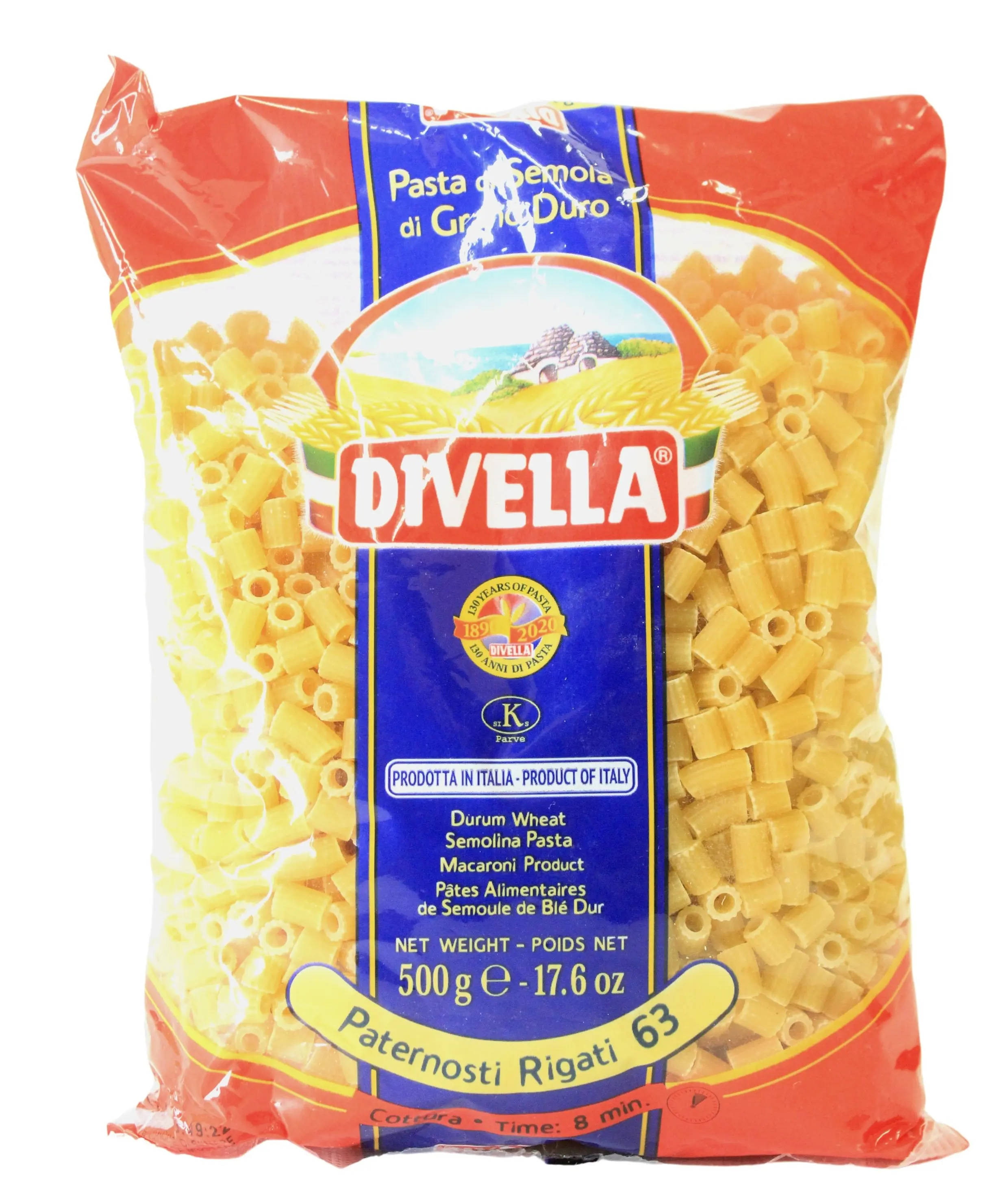 Paternosti Rigati N°63 500 g Paternosti Rigati N°63 500 g