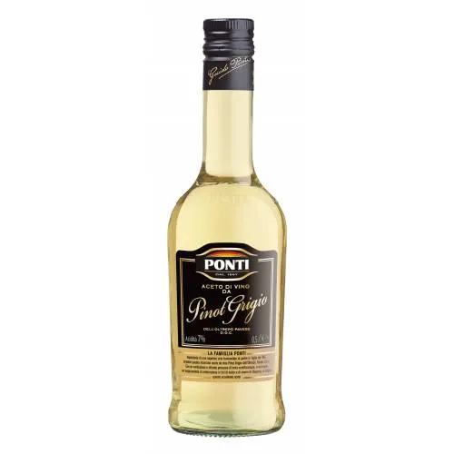 Ponti, Aceto di Vino Bianco da Pinot Grigio DOC, Balsamico & Essig, 0,5 l