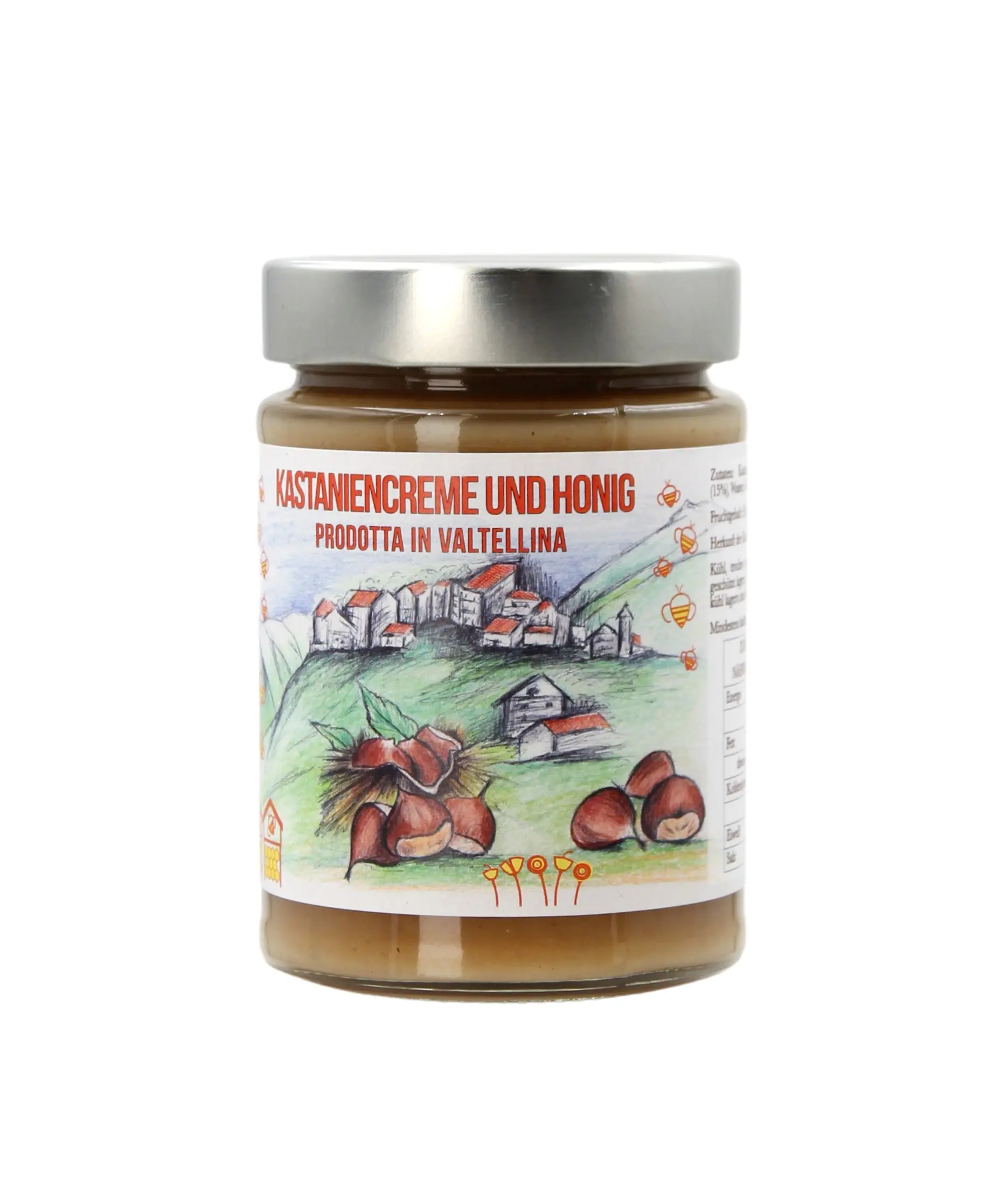 Kastaniencreme und Honig 340 g Kastaniencreme und Honig 340 g