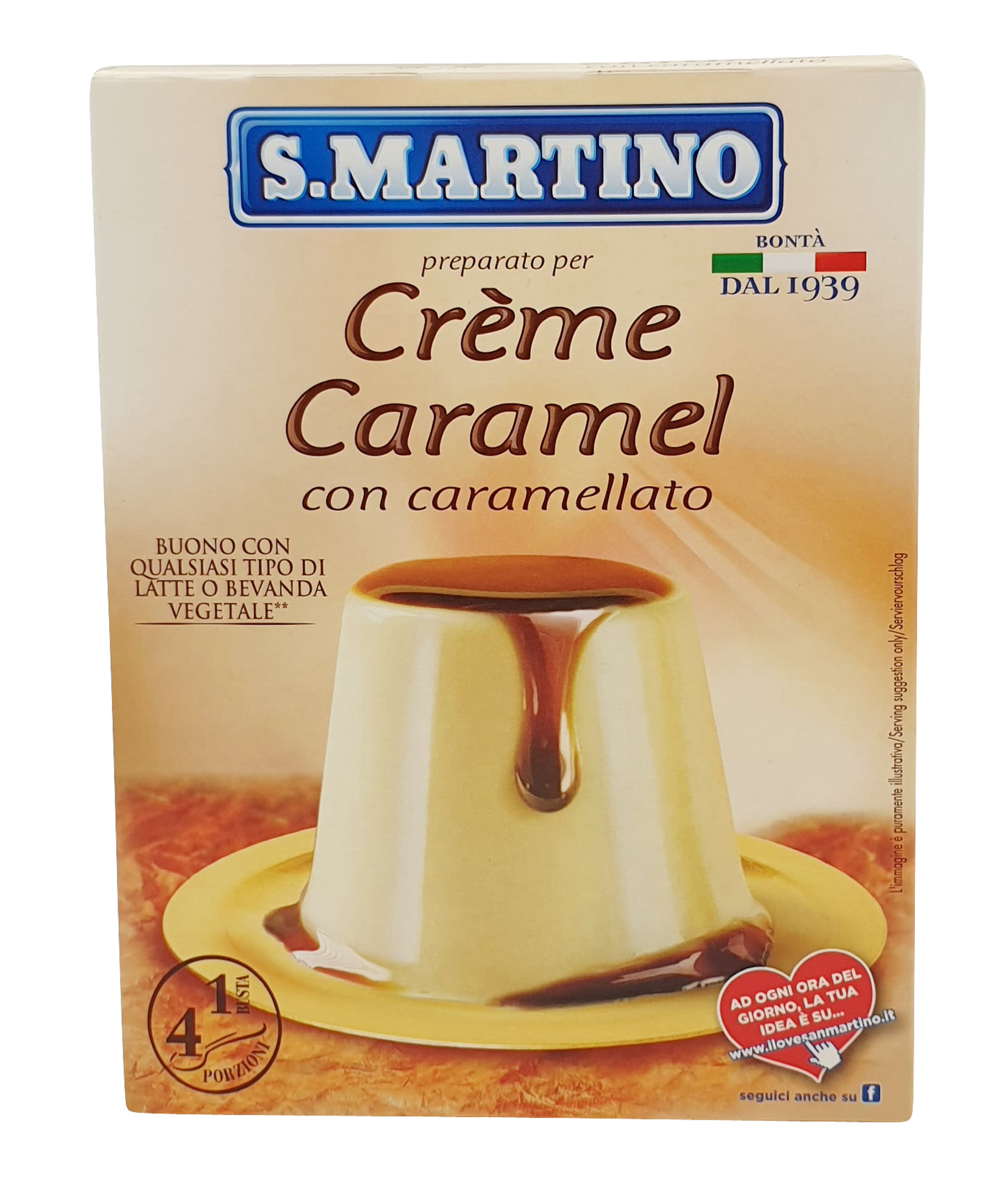 (20,95 €/kg) S.Martino Preparato per Creme Caramel 95 g