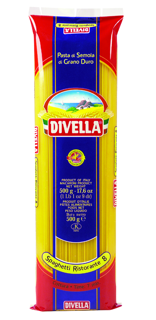 Divella Spaghetti Ristorante N°8 (2,58 €/kg)