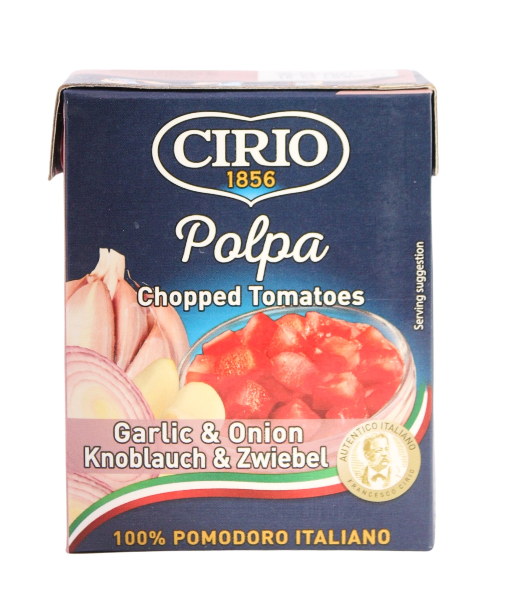 (2,28 €/kg) Cirio 1856 Polpa Aglio e Cipolla 390 g