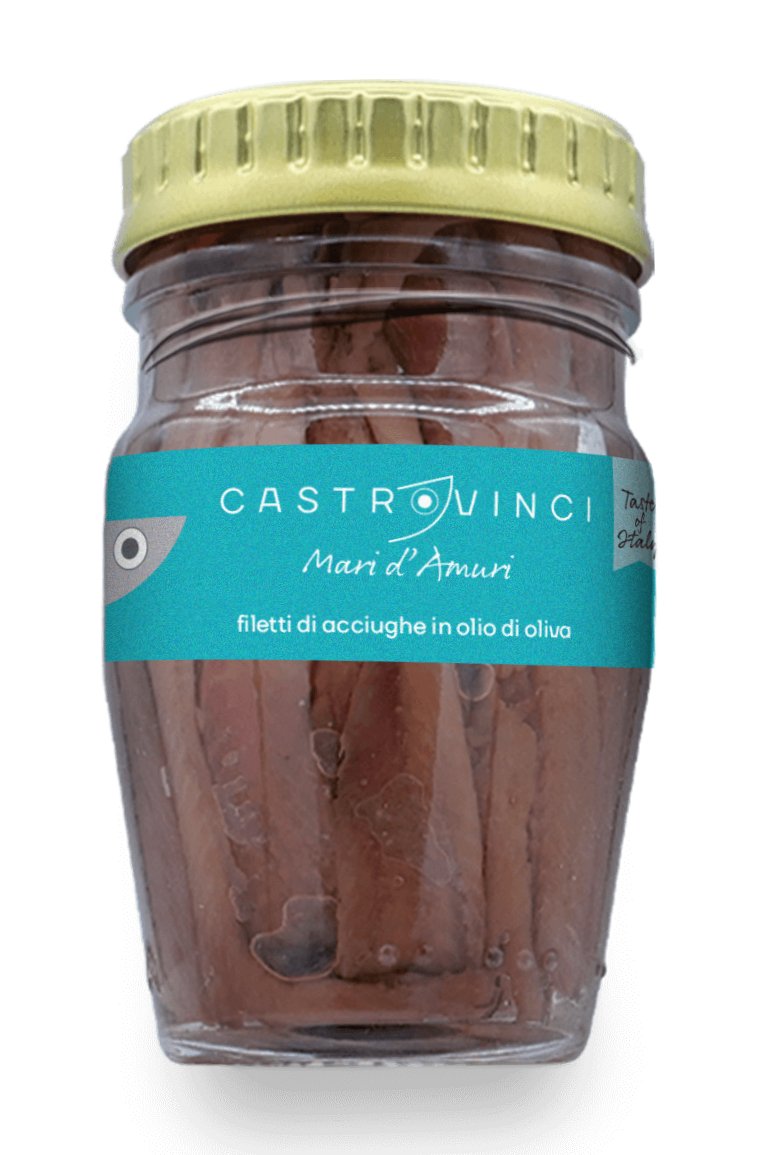 (37,38 €/kg) Castrovinci Sardellenfilets in Olivenöl 80 g