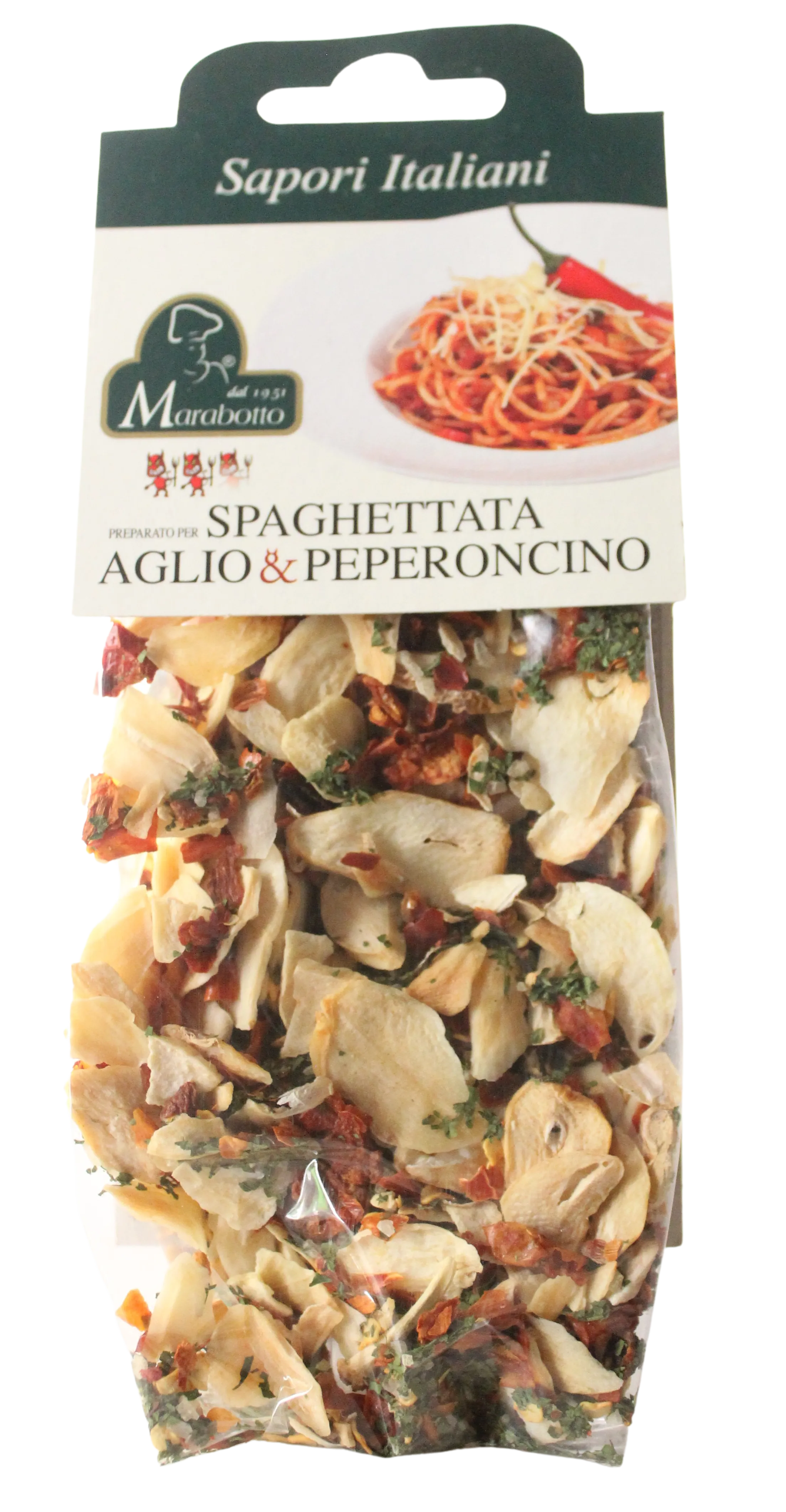 Marabotto, Preparato per Spaghettata Aglio e Peperoncino 50 g, Gewürze, 0,05 kg
