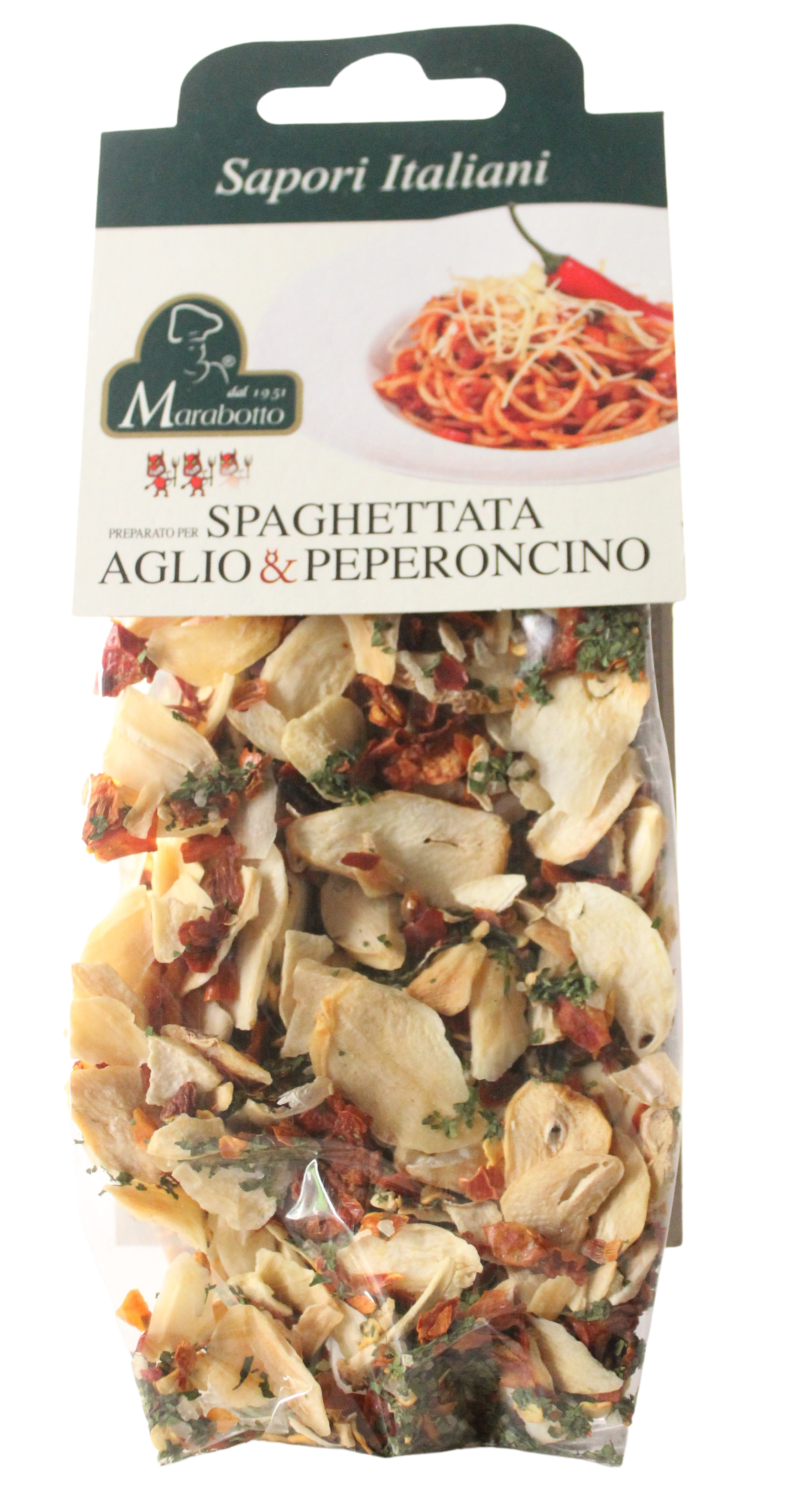 Marabotto, Preparato per Spaghettata Aglio e Peperoncino 50 g, Gewürze, 0,05 kg