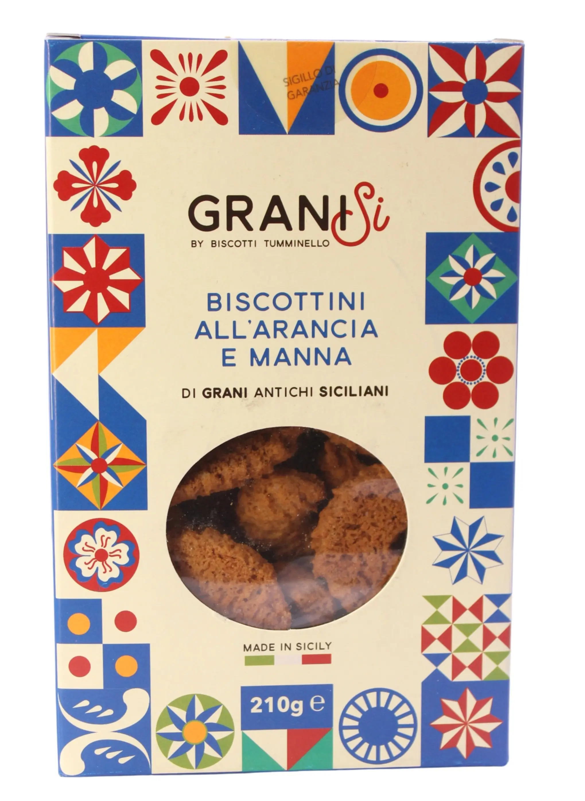 Biscottini all´Arancia e Manna 210 g Biscottini all´Arancia e Manna 210 g