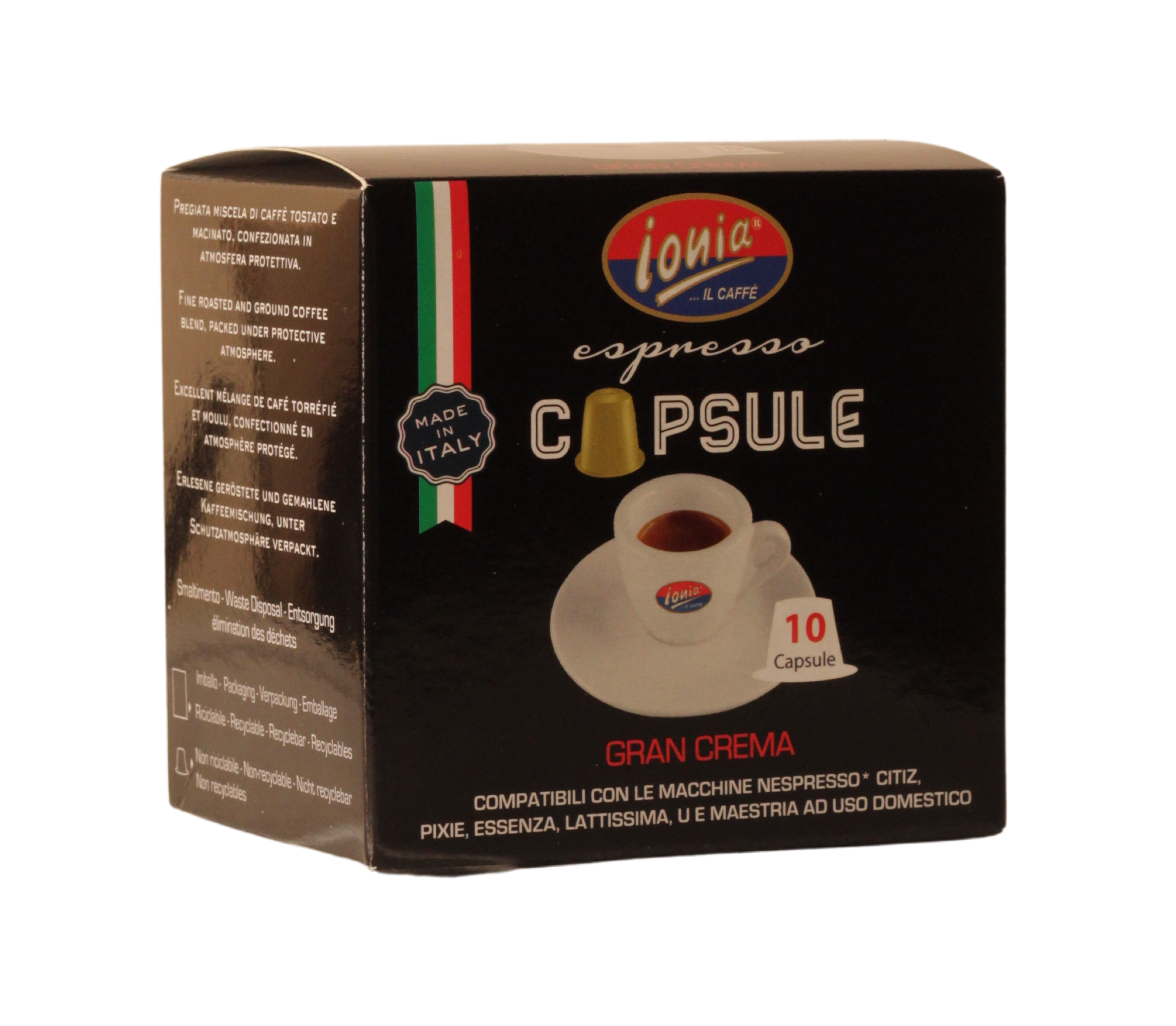 Ionia, Capsule Espresso 52 g Packung, Espresso, 0,052 kg