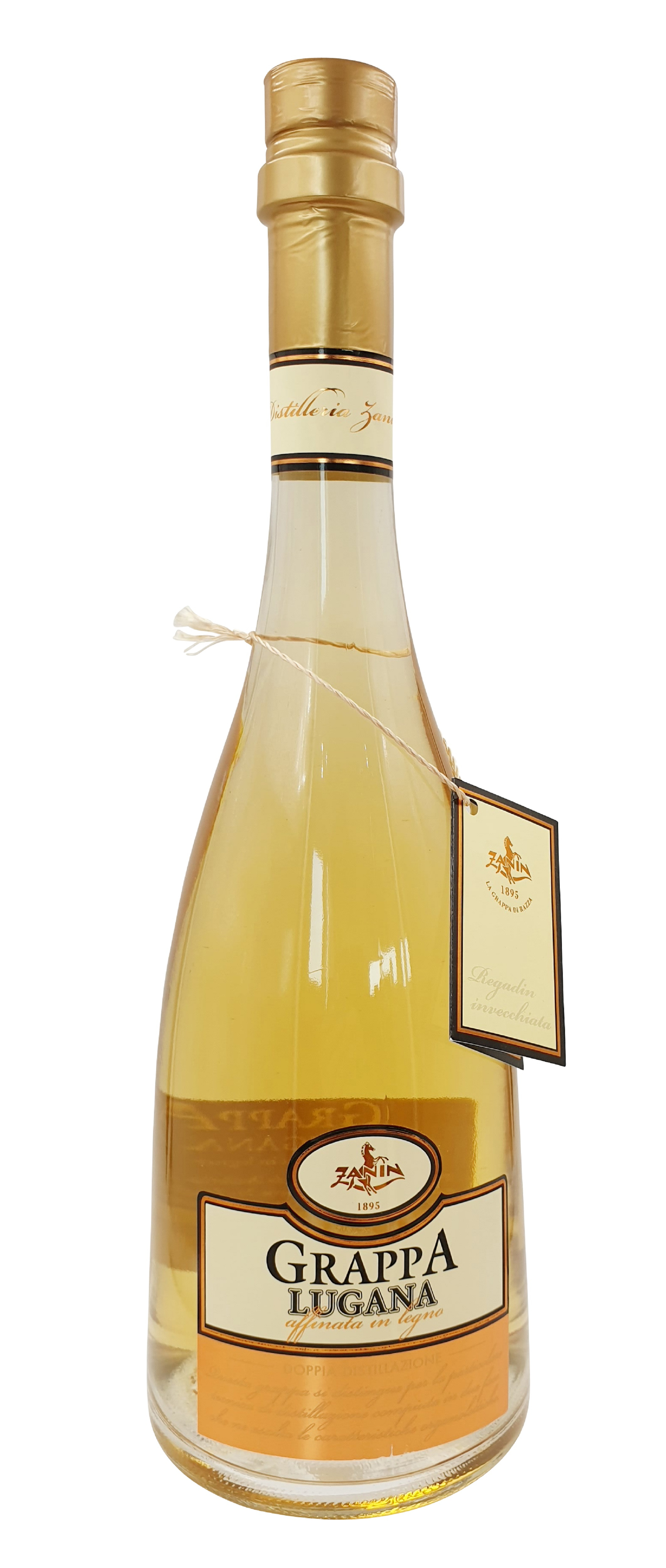 Zanin, Grappa Lugana Affinata in Legno, Grappa, 0,7 l