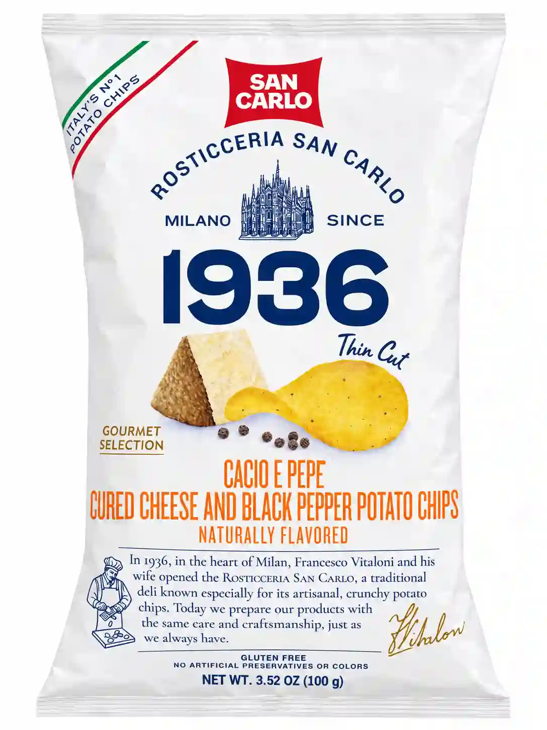 Chips Cacio e Pepe Piazza di Spagna 100 g