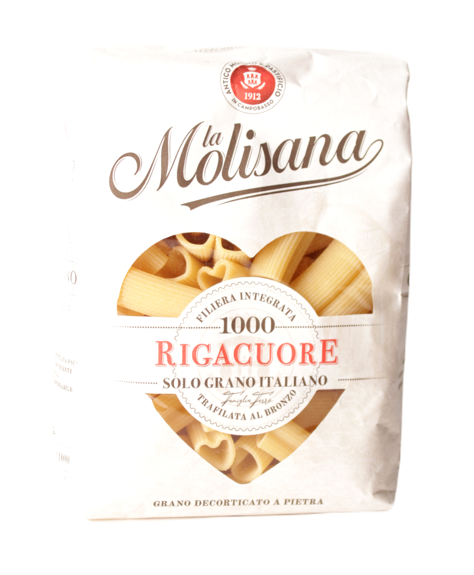 La Molisana, Rigacuore N°1000 Grano Italiano 500 g, Pasta, 0,5 kg