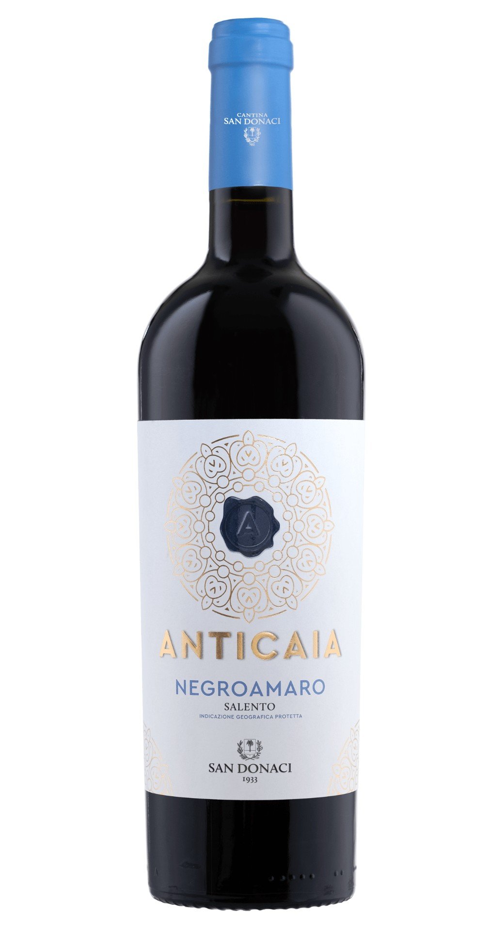 (9,72 €/l) Cantina SanDonaci Anticaia Negroamaro del Salento