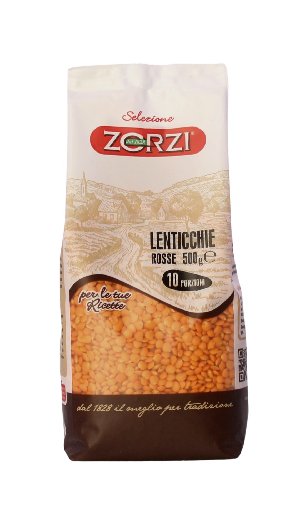 Zorzi, Lenticchie Rosse 500g, Hülsenfrüchte, Nüsse & Trockenfrüchte, 0,5 kg