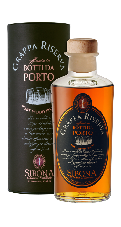 Antica Distilleria Sibona Grappa Riserva Botti da Porto (59,90 €/l)