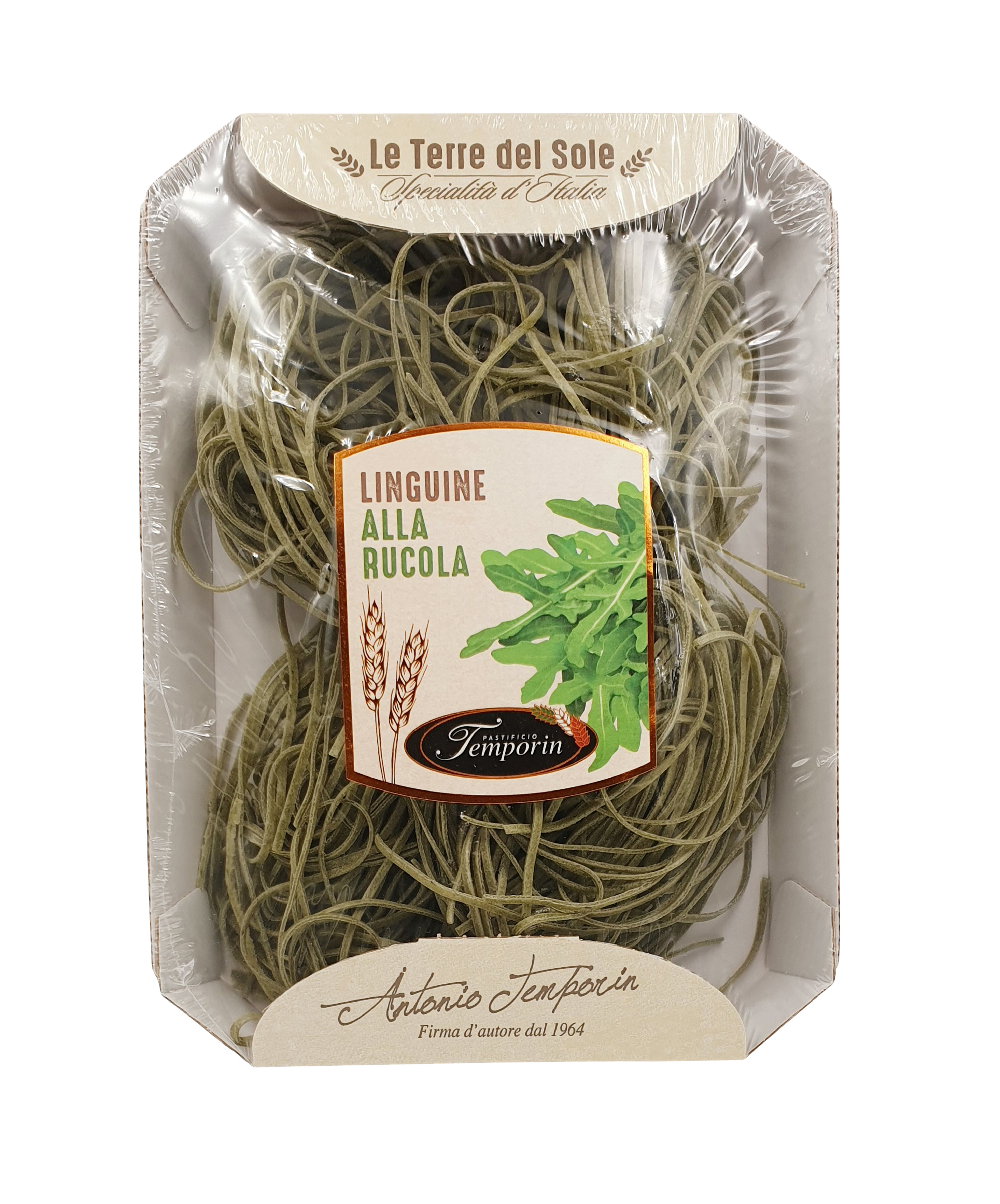 (11,96 €/kg) Pastificio Temporin Le Terre del Sole Linguine alla Rucola