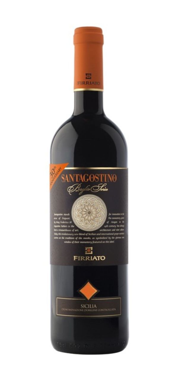 Firriato Sant'Agostino Baglio Soria Rosso Terre Siciliane (23,59 €/l)