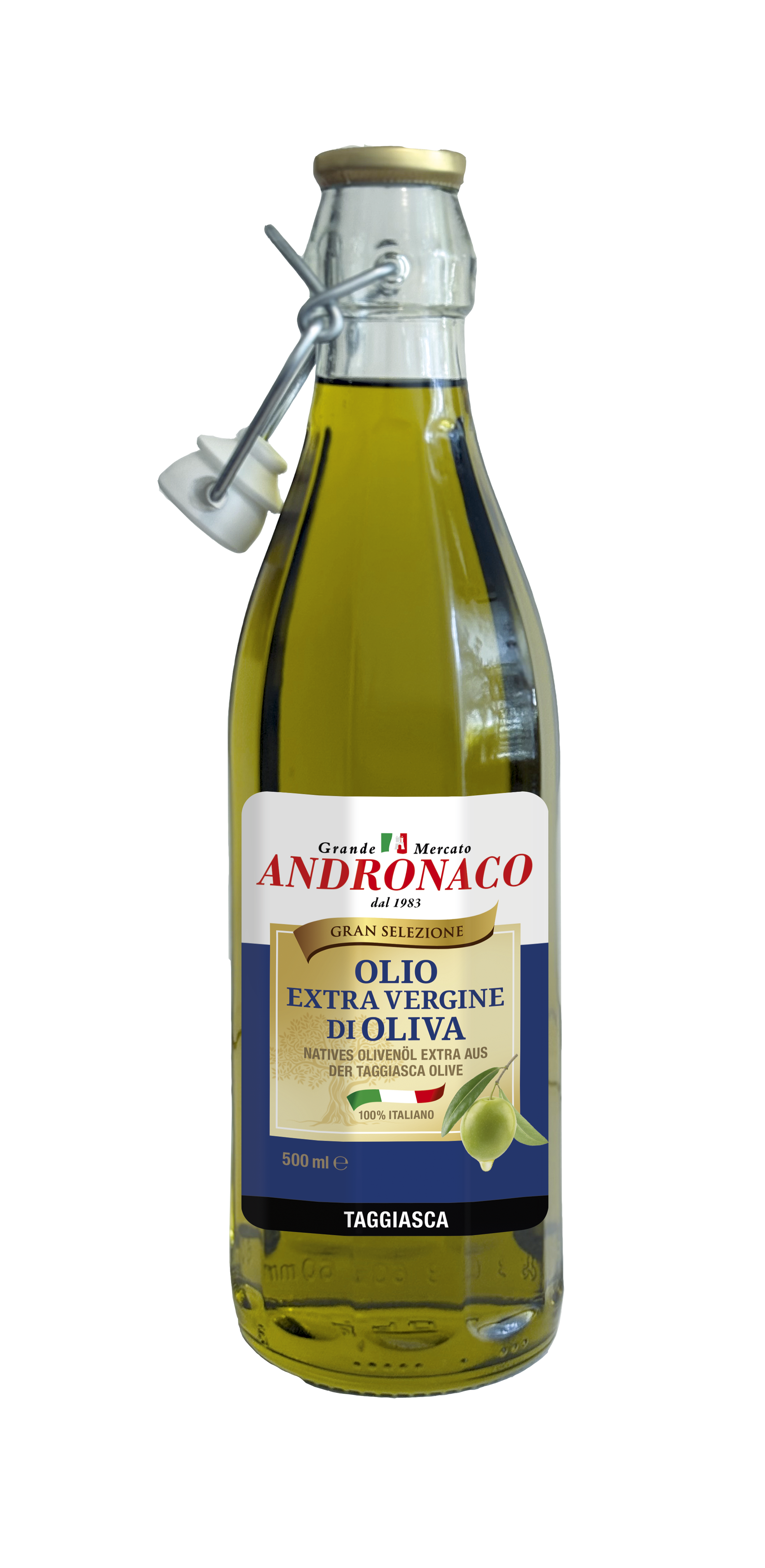 (27,98 €/l) ANDRONACO Olio di Oliva Extra Vergine Taggiasca 500 ml
