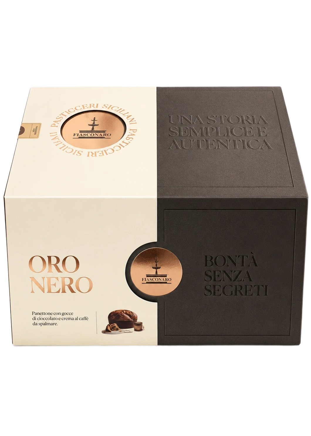 Panettone Oro Nero Caffe' 1000g