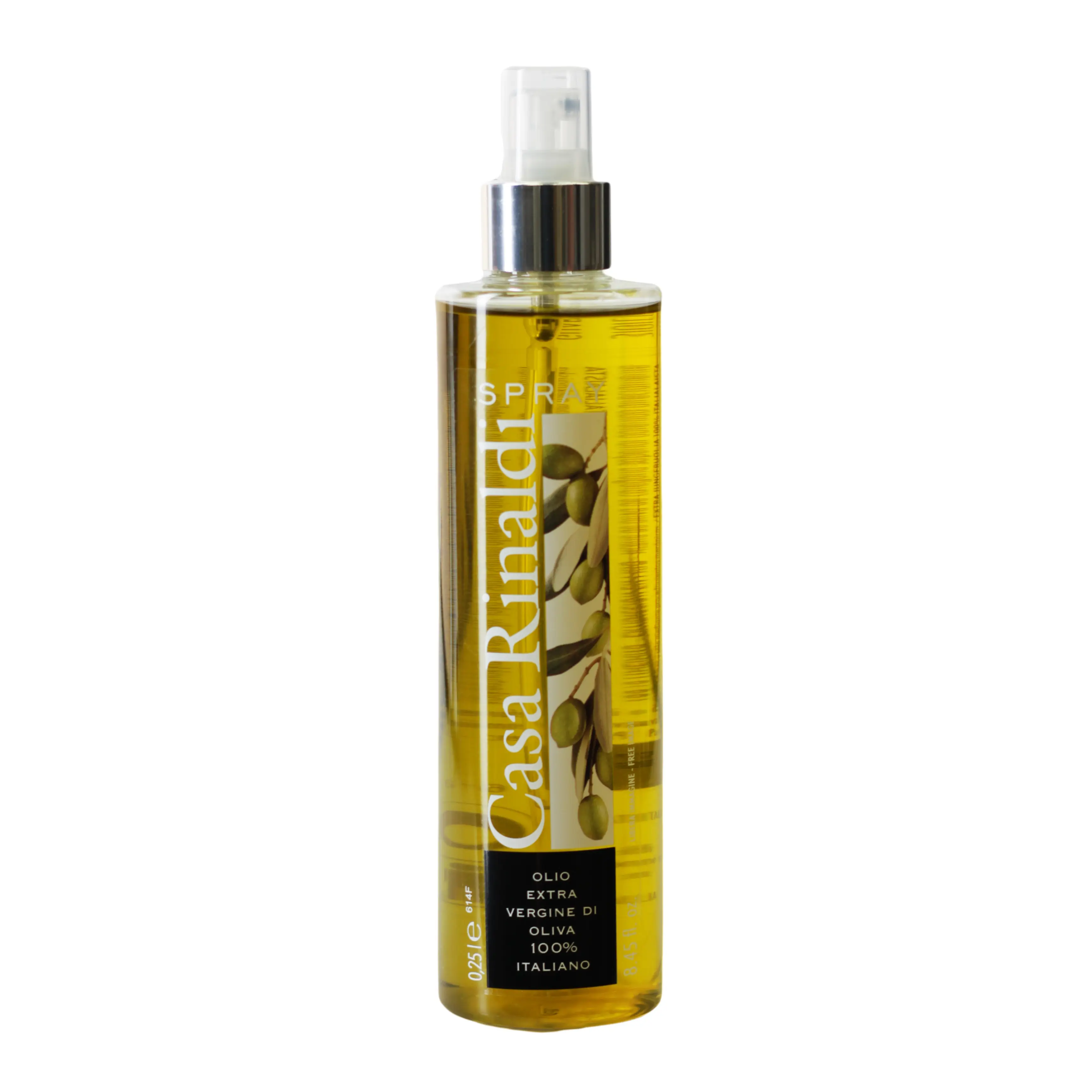 Olio Extra Vergine Spray 100% Italiano 250 ml Olio Extra Vergine Spray 100% Italiano 250 ml