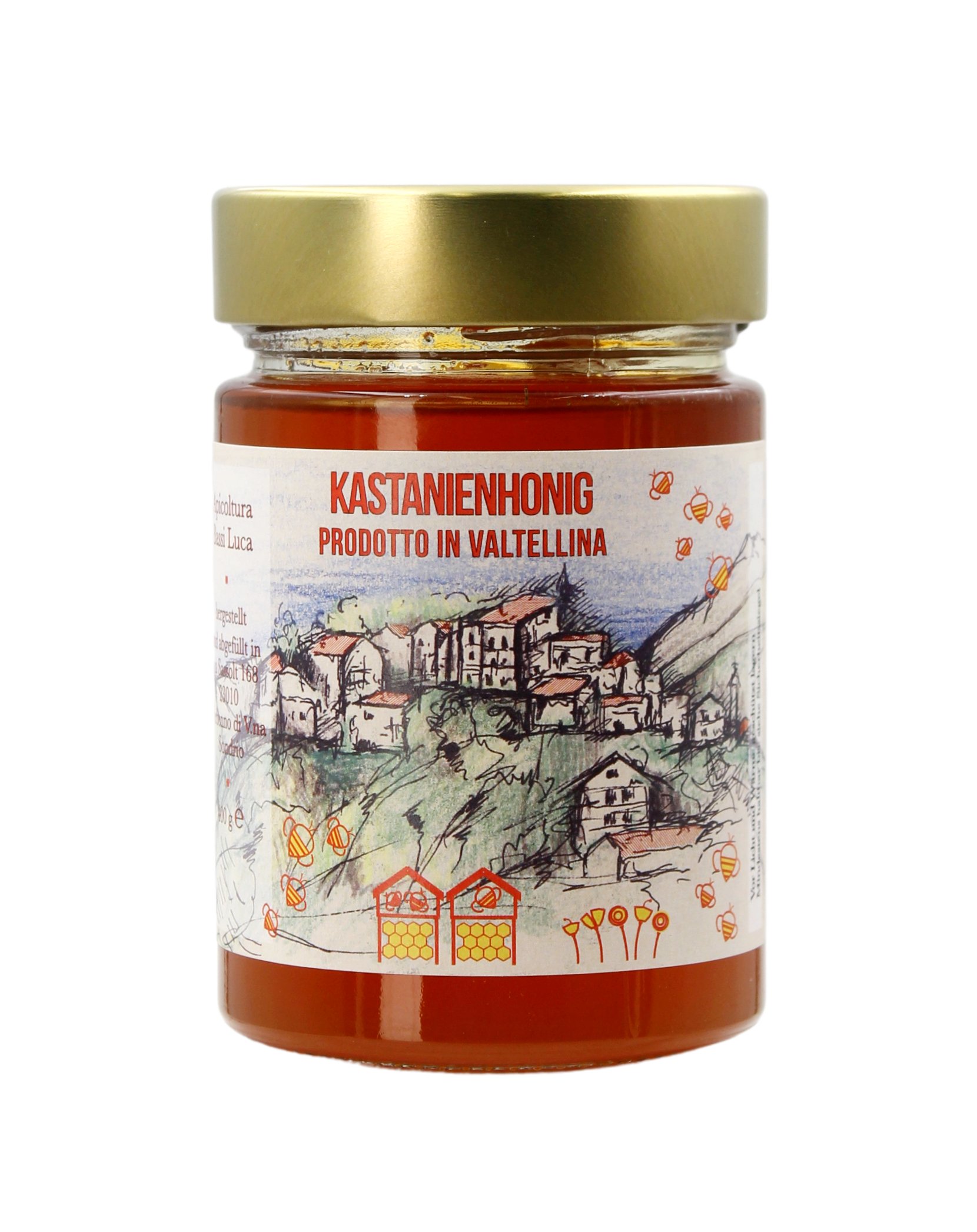(27,48 €/kg) Apicoltura Bassi Luca Kastanienhonig 400 g