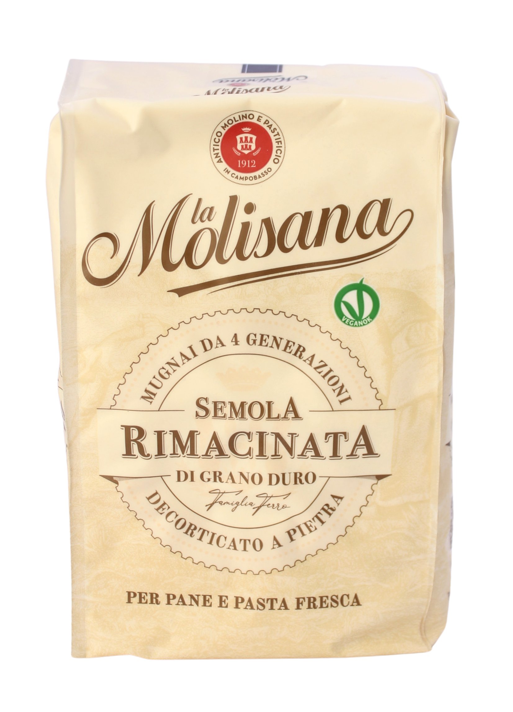La Molisana, Semola Rimacinata di Grano Duro, Backzutaten, 1 kg