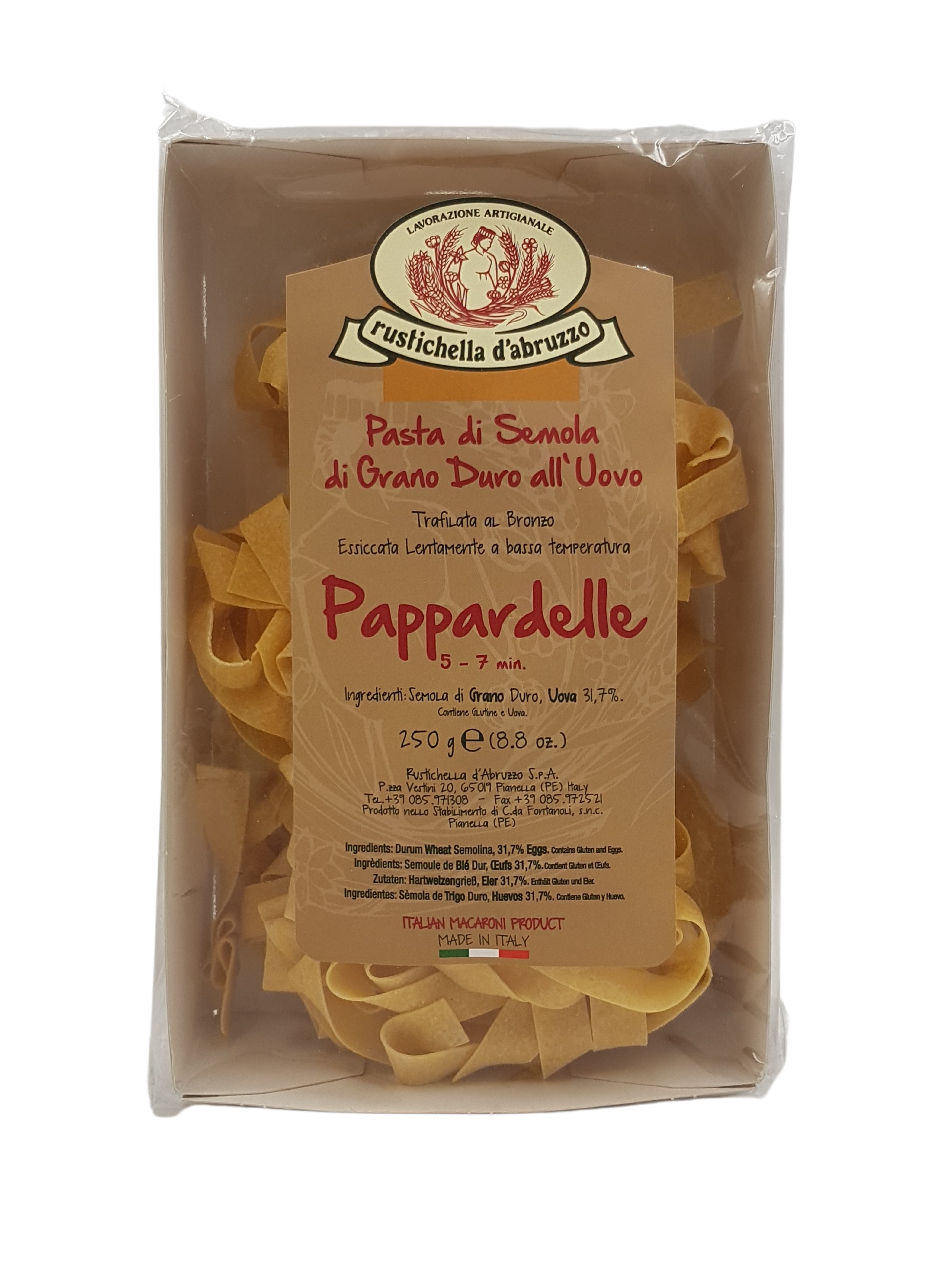 Rustichella d'Abruzzo Pappardelle 250 g (15,96 €/kg)