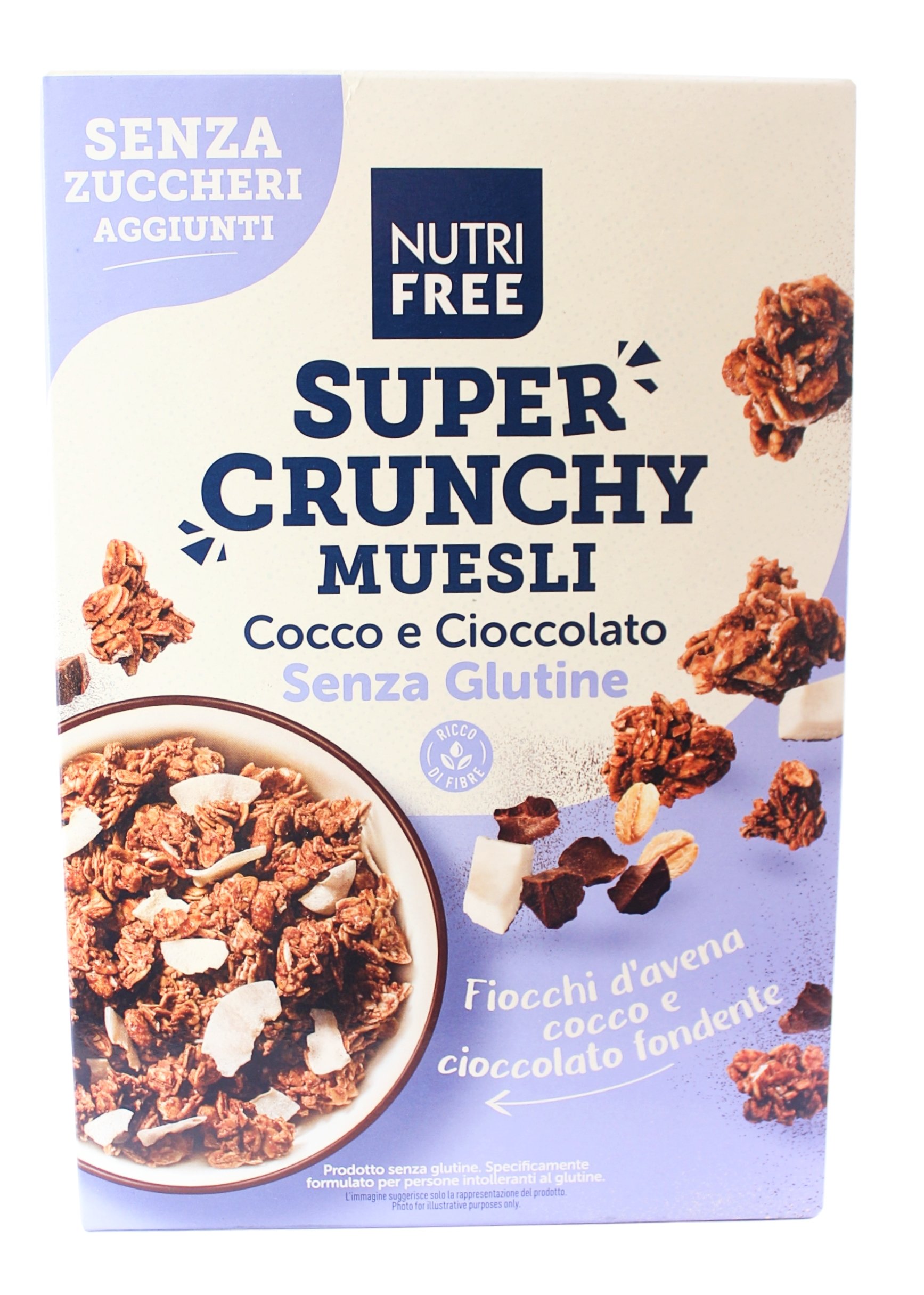 (22,63 €/kg) Nutri Free Knuspermüsli Cocco e Cioccolato 300 g