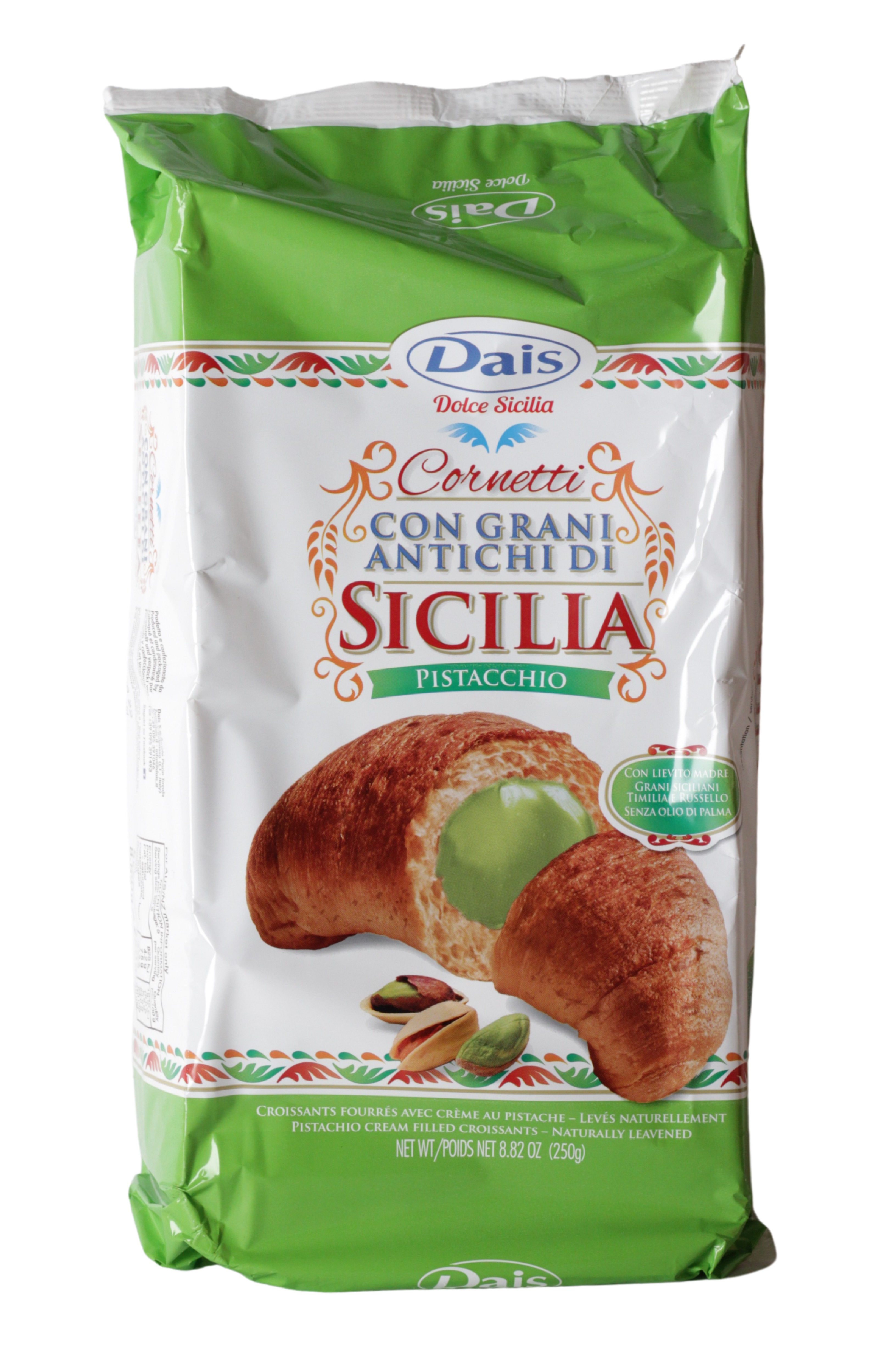 Dais, Cornetti Pistacchio 250 g, Süßwaren, 0,25 kg