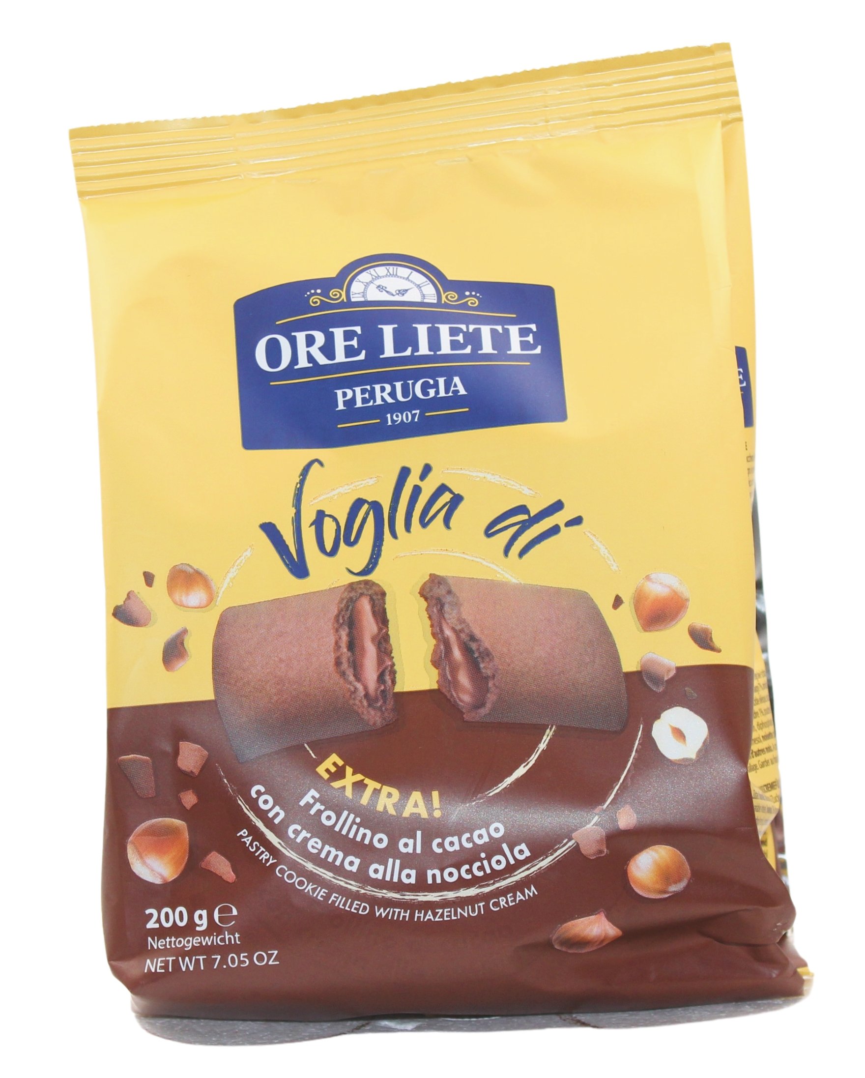 (13,95 €/kg) Ore Liete Voglia di Frollino al Cacao con Crema alla Nocciola 200 g