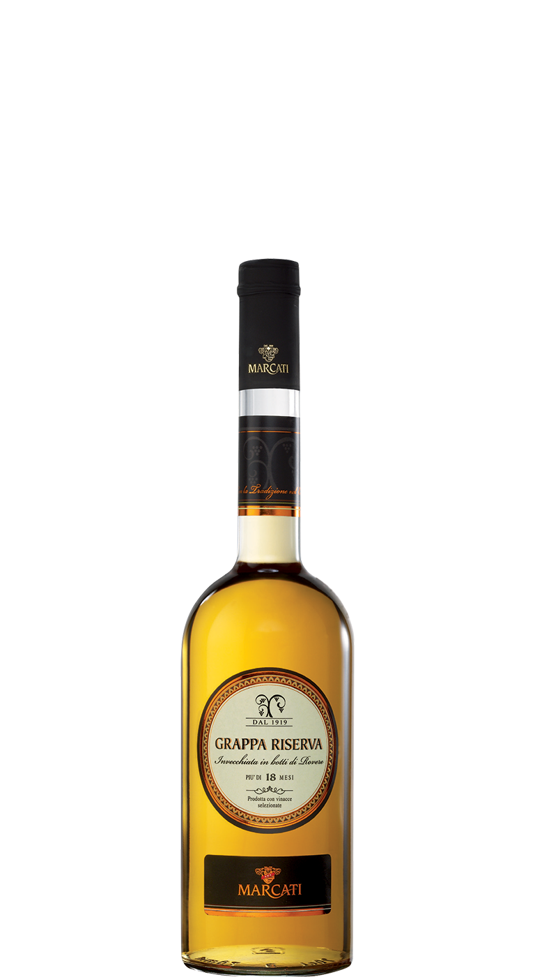 Marcati, Grappa Riserva 18 Mesi 70 cl, Grappa, 0,7 l
