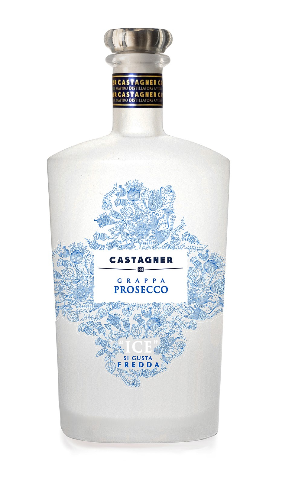 Castagner, Grappa di Prosecco ICE 70 cl, Grappa, 0,7 l