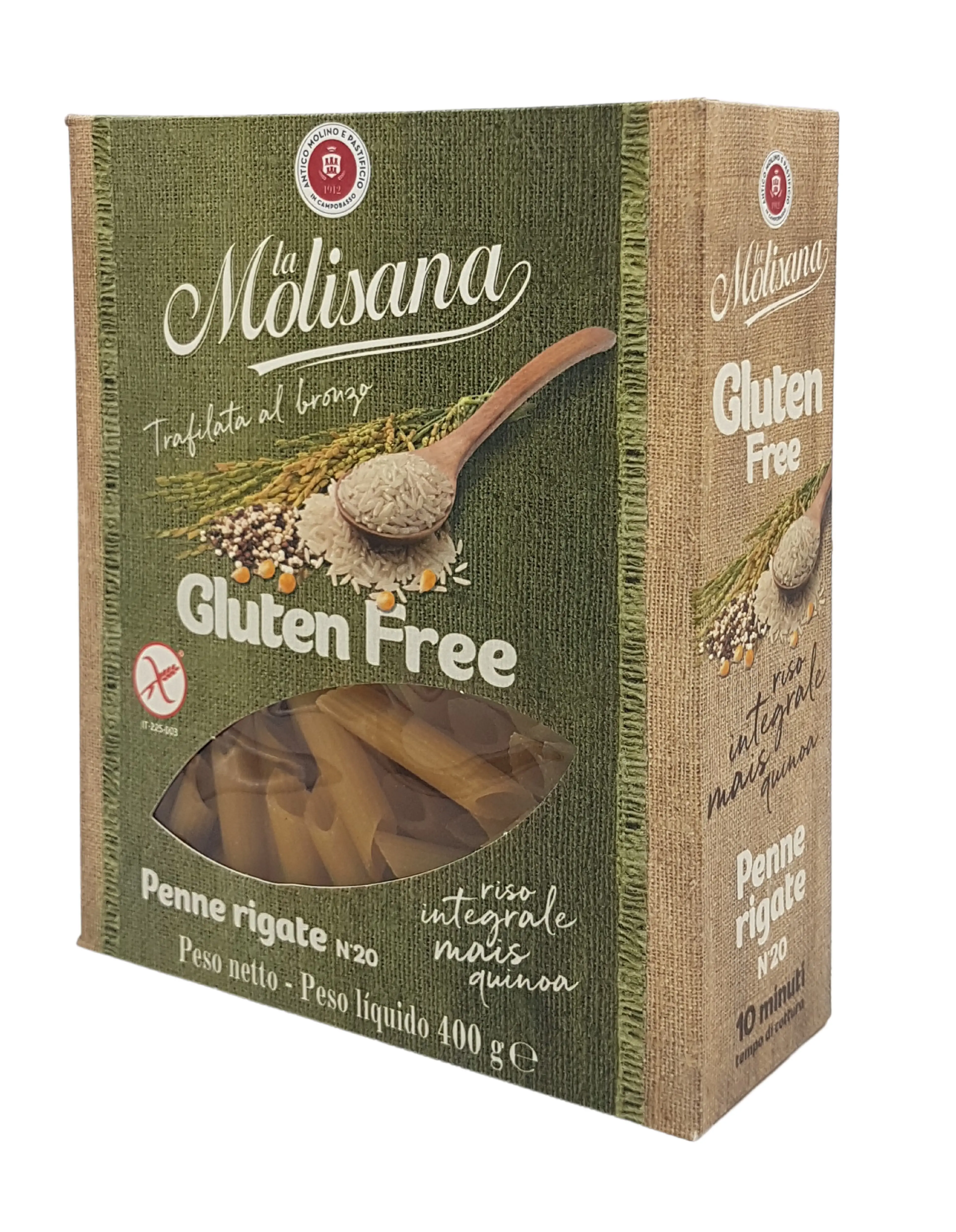 Gluten free Penne Rigate N°20 Gluten free Penne Rigate N°20