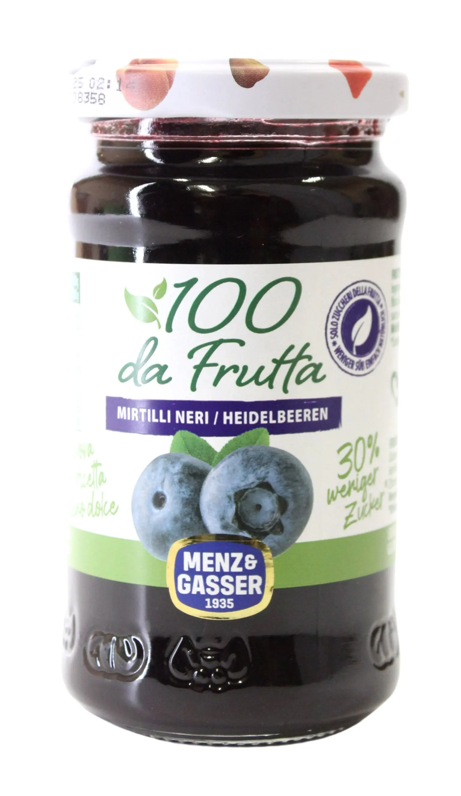 100 % da Frutta Mirtilli neri 240 g 100 % da Frutta Mirtilli neri 240 g