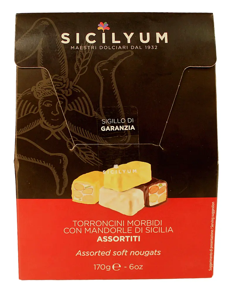 Torroncini Morbidi con Mandorle di Sicilia 170 g Torroncini Morbidi con Mandorle di Sicilia 170 g