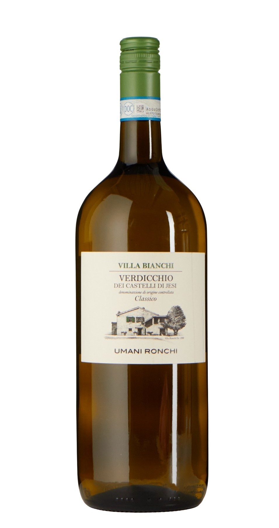 Umani Ronchi Villa Bianchi Verdicchio dei Castelli di Jesi Classico Magnum 1,5 l (5,99 €/l)